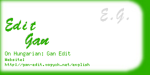edit gan business card